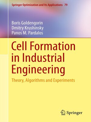 cover image of Cell Formation in Industrial Engineering